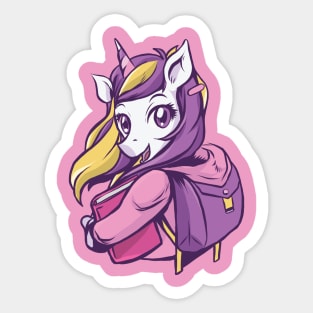 Back to School 2019 Unicorn Sticker